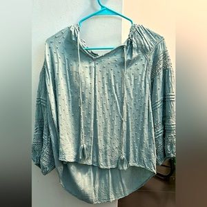 Teal Blouse